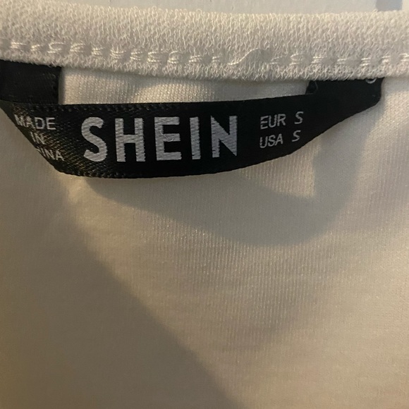 White SHEIN Bodysuit - Picture 3 of 3